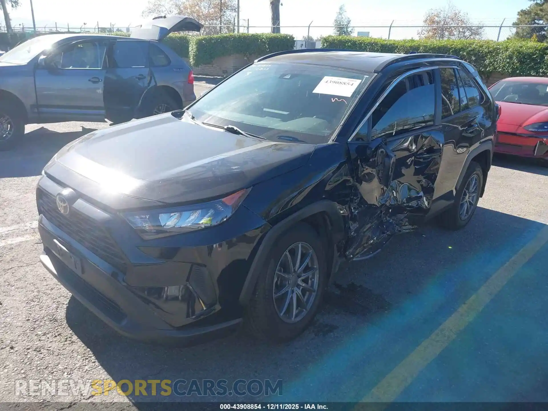 2 Photograph of a damaged car 2T3K1RFV2MC103257 TOYOTA RAV4 2021
