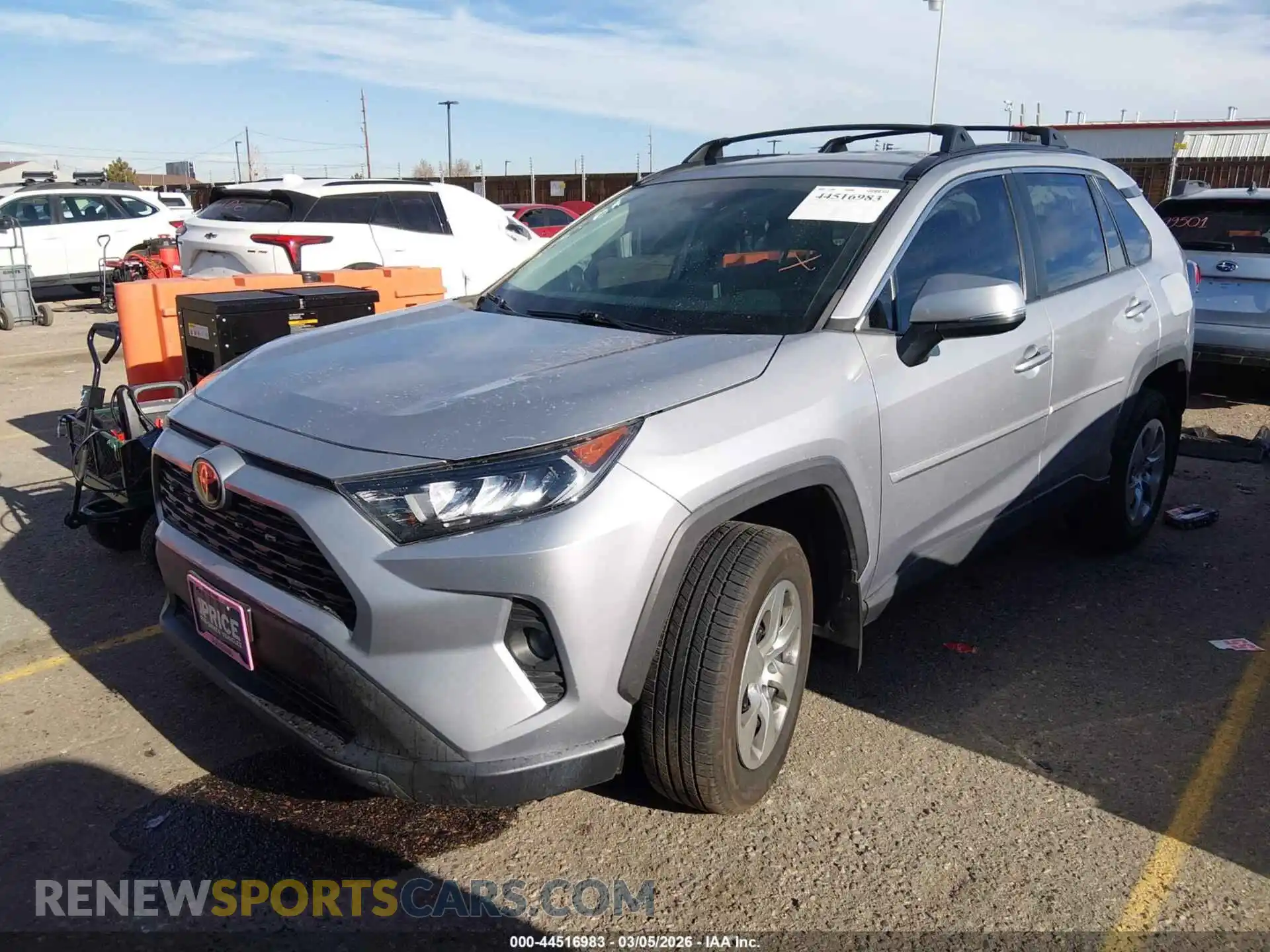2 Photograph of a damaged car 2T3K1RFV2MC152507 TOYOTA RAV4 2021