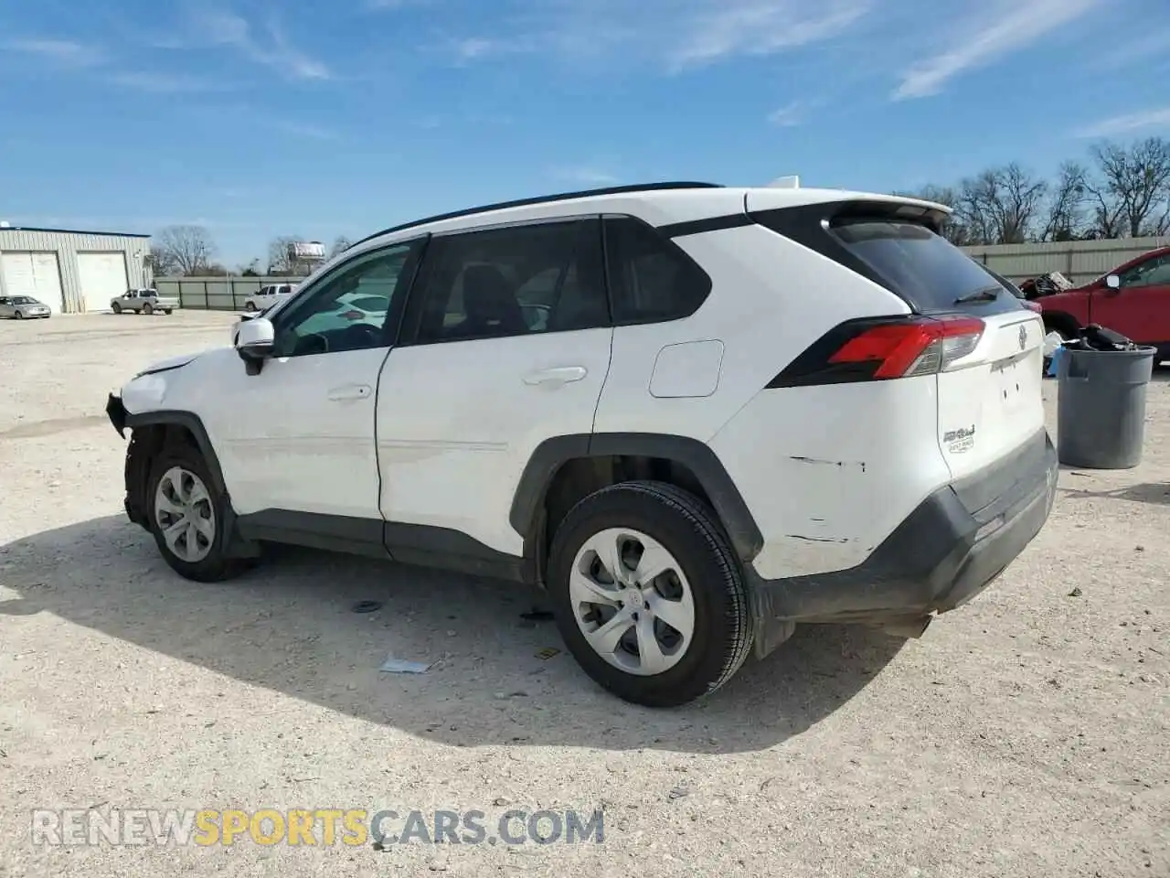 2 Photograph of a damaged car 2T3K1RFV2MW148410 TOYOTA RAV4 2021