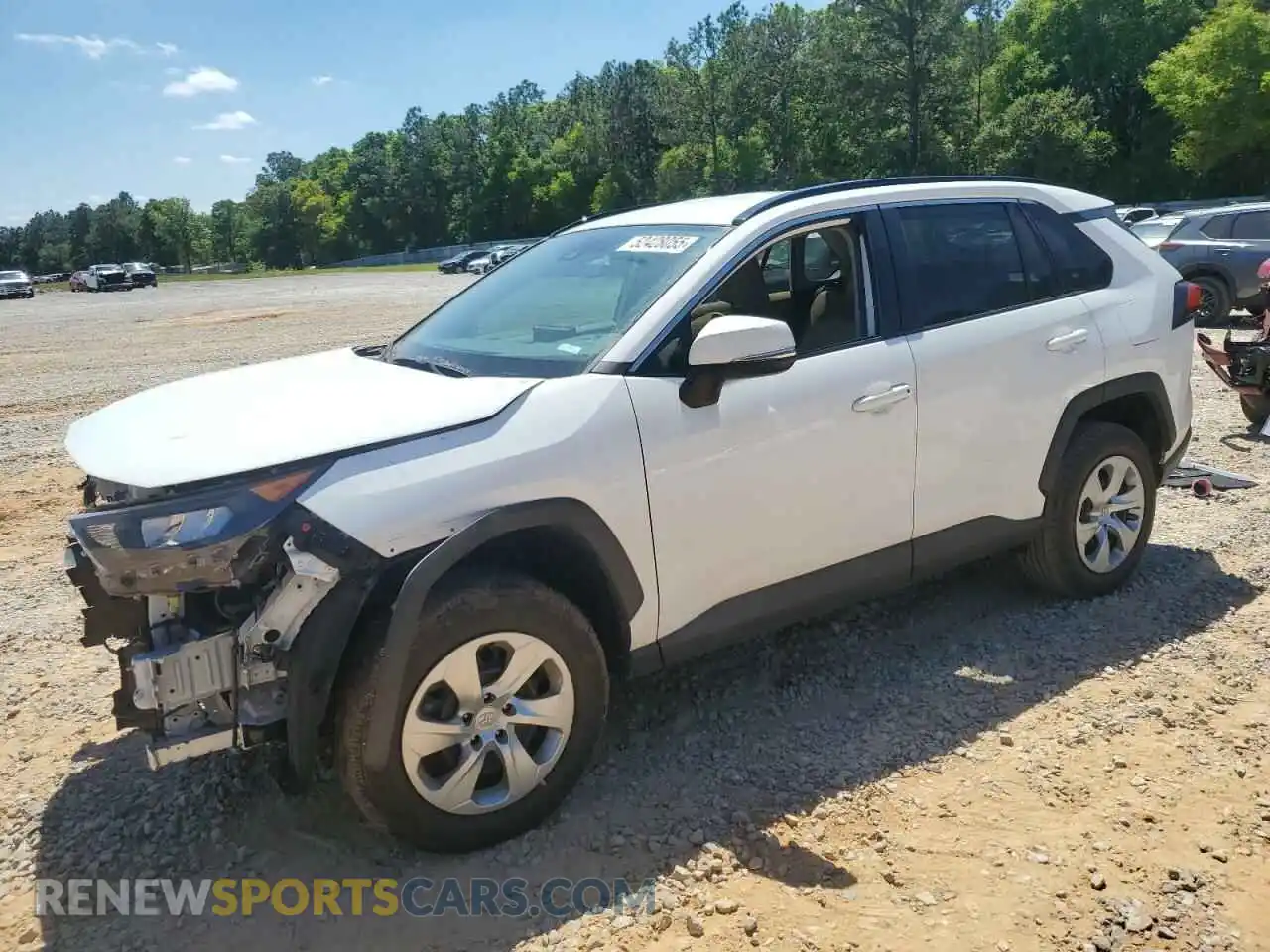 1 Photograph of a damaged car 2T3K1RFV5MC151531 TOYOTA RAV4 2021