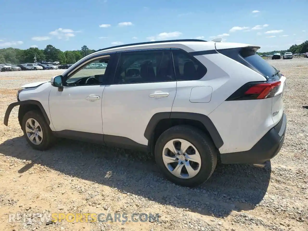 2 Photograph of a damaged car 2T3K1RFV5MC151531 TOYOTA RAV4 2021