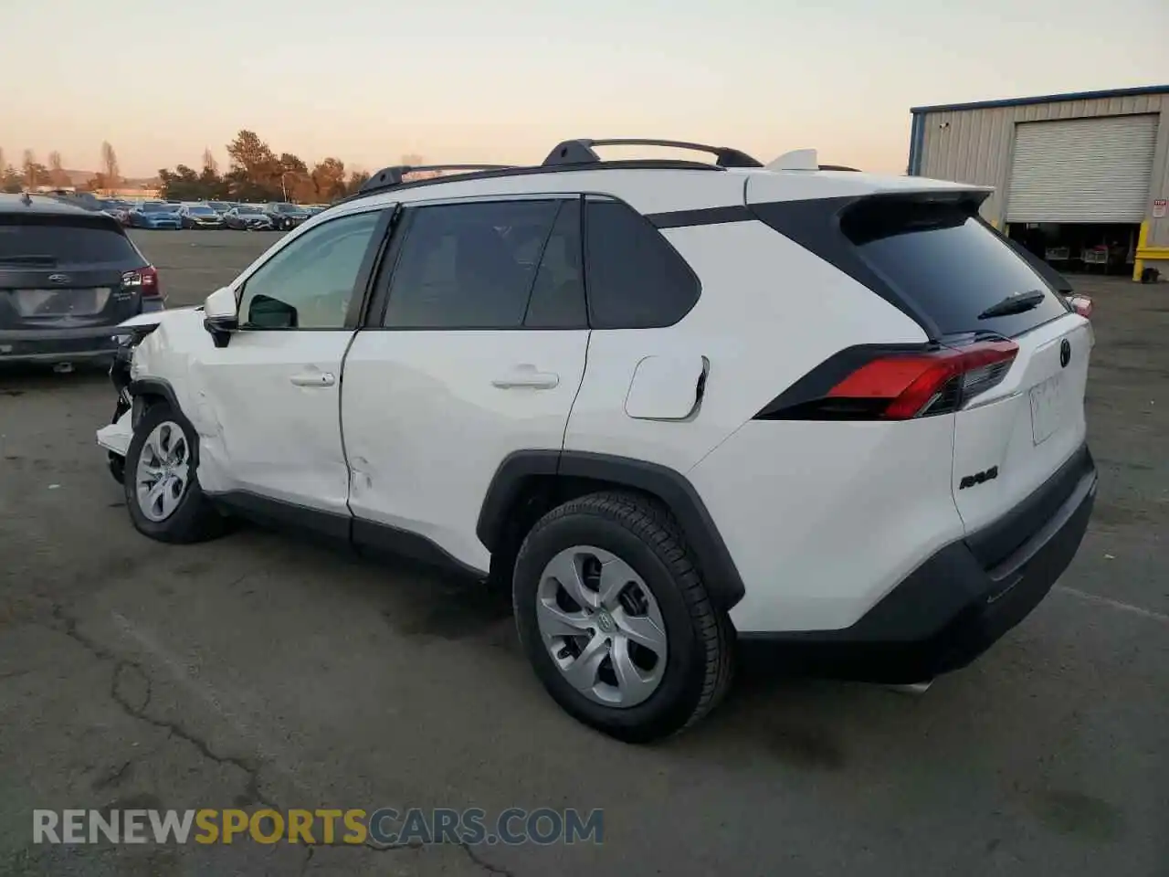 2 Photograph of a damaged car 2T3K1RFV6MC102502 TOYOTA RAV4 2021