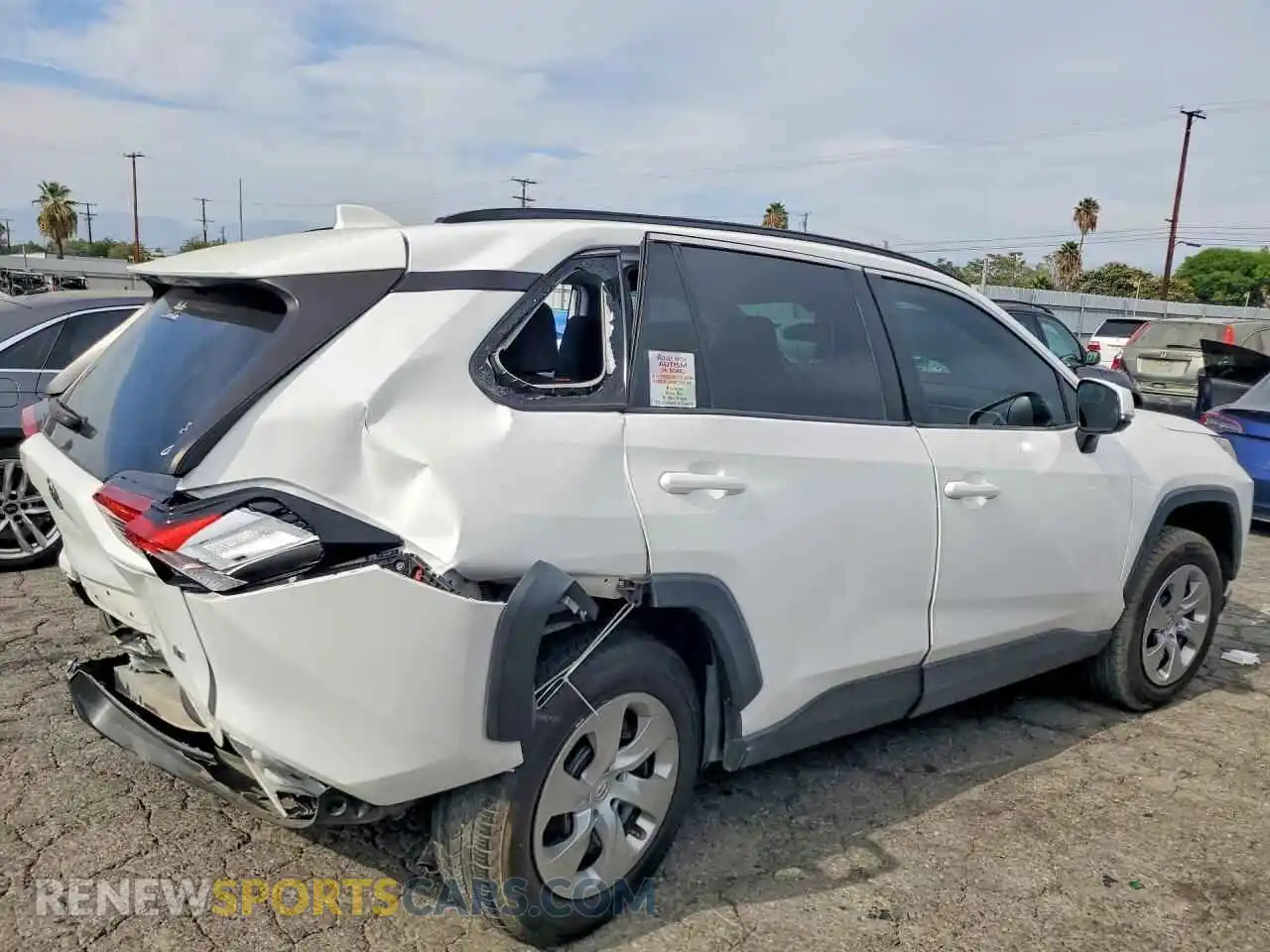 3 Photograph of a damaged car 2T3K1RFV6MC104282 TOYOTA RAV4 2021