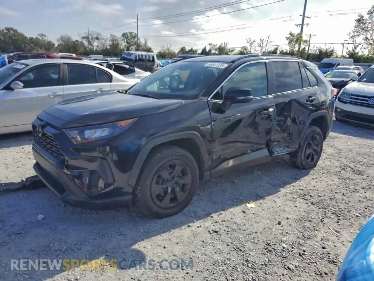 1 Фотография поврежденного автомобиля 2T3K1RFV6MC110342 TOYOTA RAV4 2021