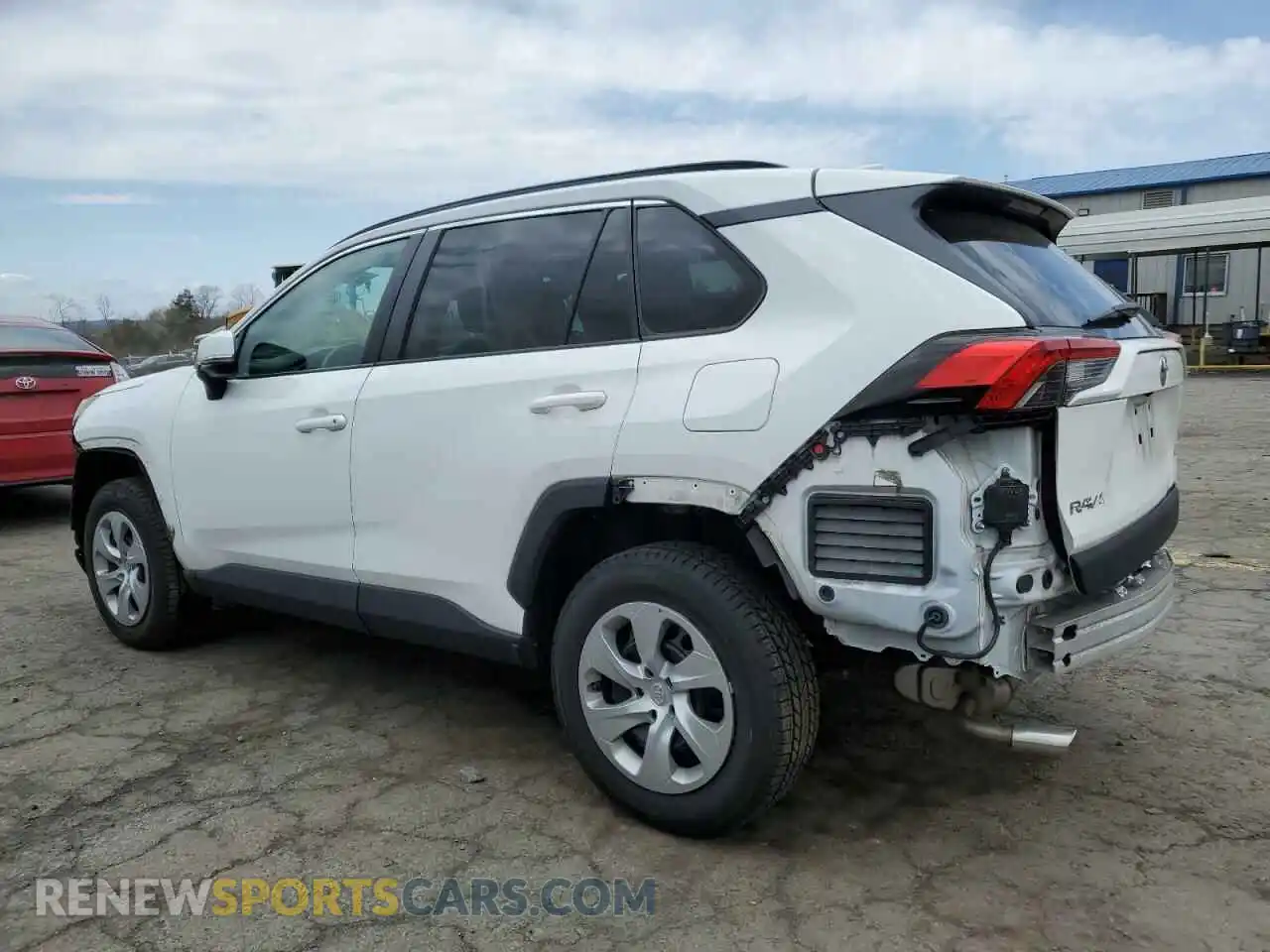 2 Photograph of a damaged car 2T3K1RFV7MC160196 TOYOTA RAV4 2021
