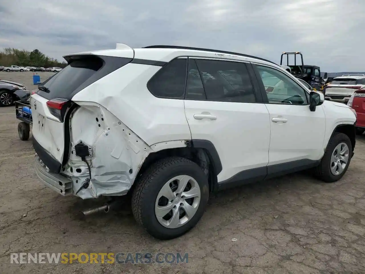 3 Photograph of a damaged car 2T3K1RFV7MC160196 TOYOTA RAV4 2021