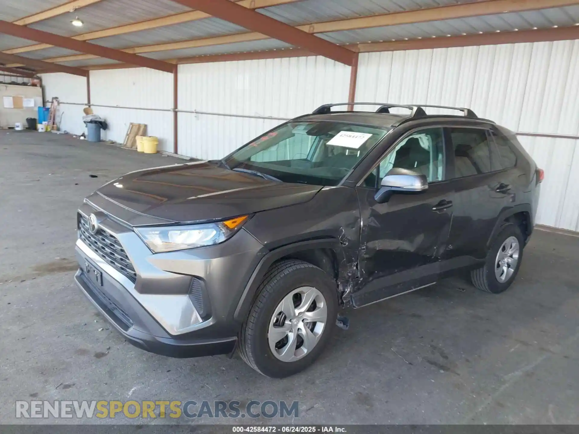 2 fotografías del automóvil dañado 2T3K1RFV7MW167261 TOYOTA RAV4 2021