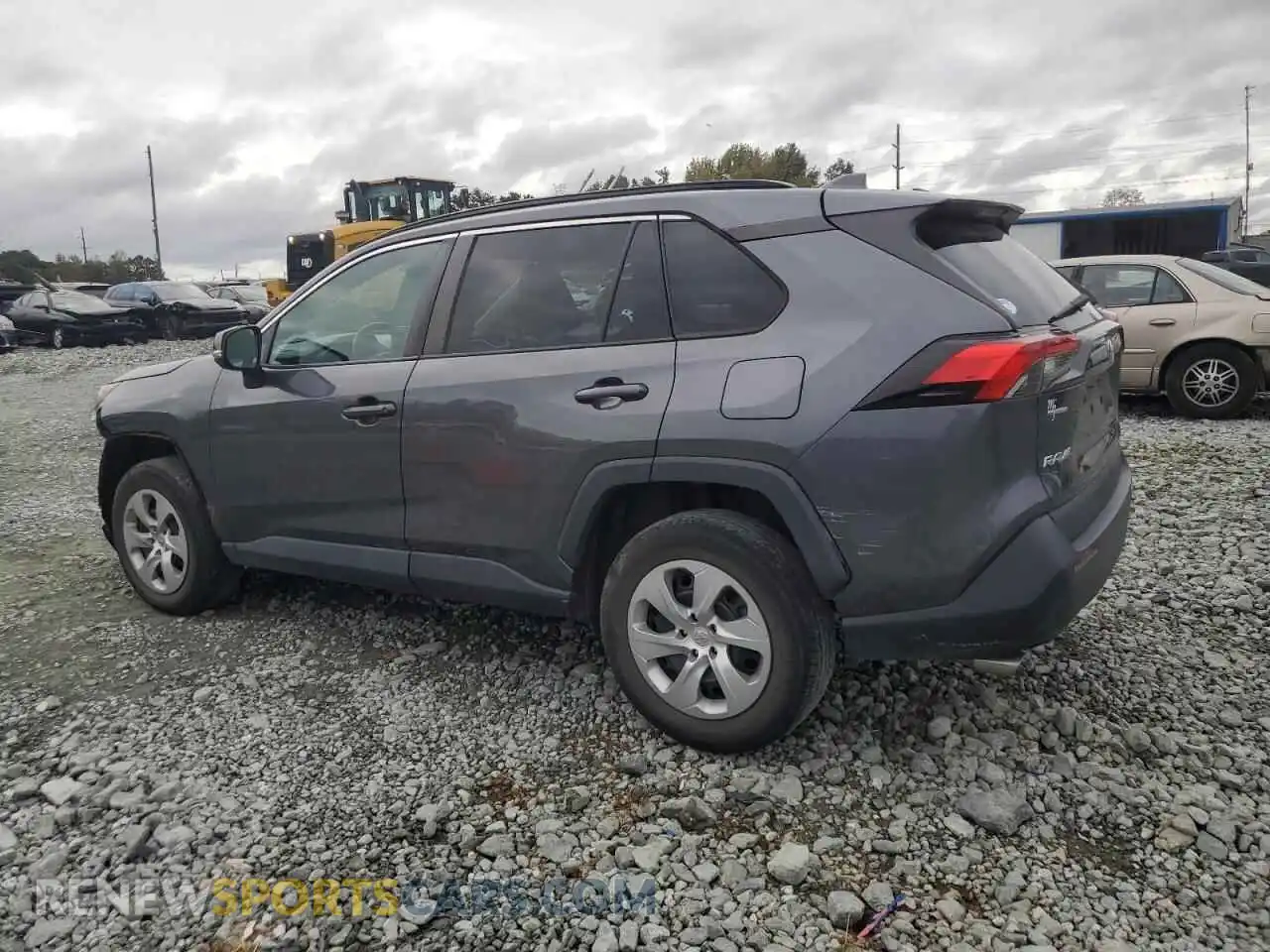 2 Photograph of a damaged car 2T3K1RFV8MC118989 TOYOTA RAV4 2021