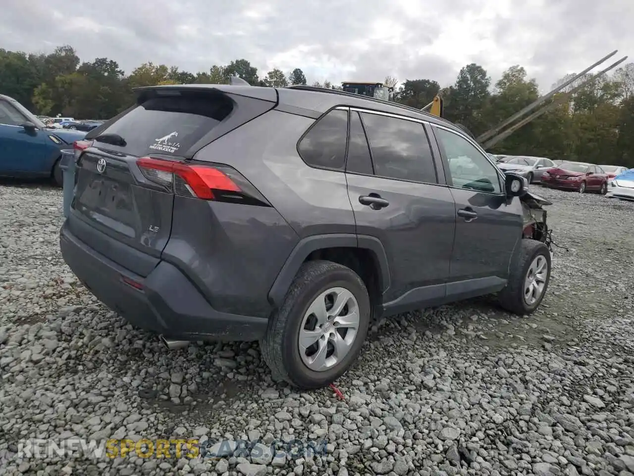 3 Photograph of a damaged car 2T3K1RFV8MC118989 TOYOTA RAV4 2021