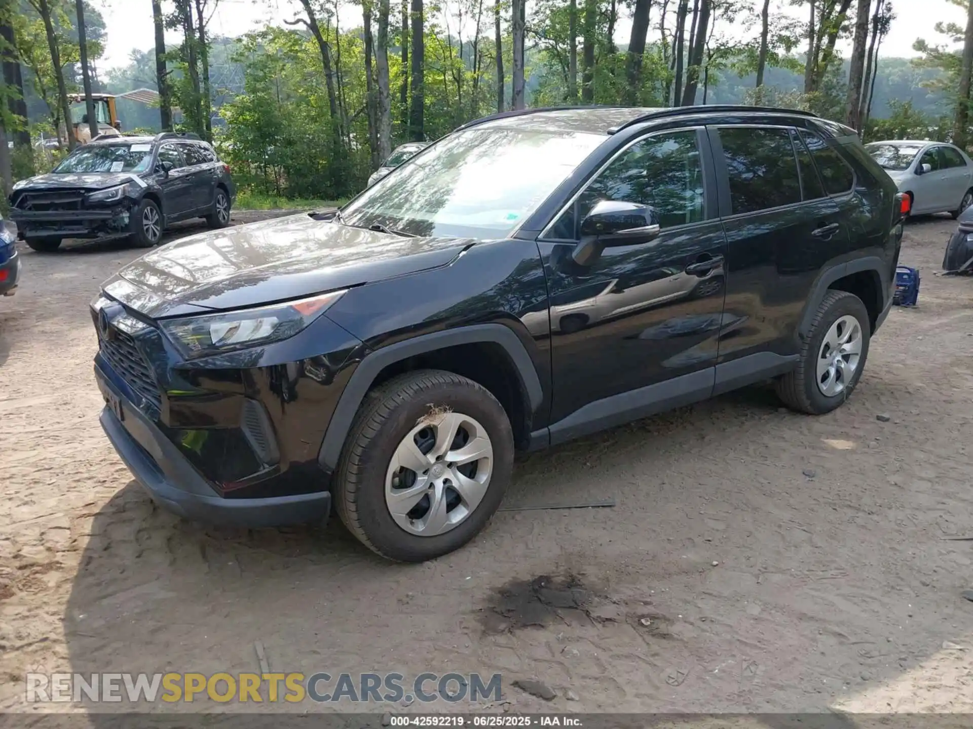 2 Photograph of a damaged car 2T3K1RFV8MC140037 TOYOTA RAV4 2021