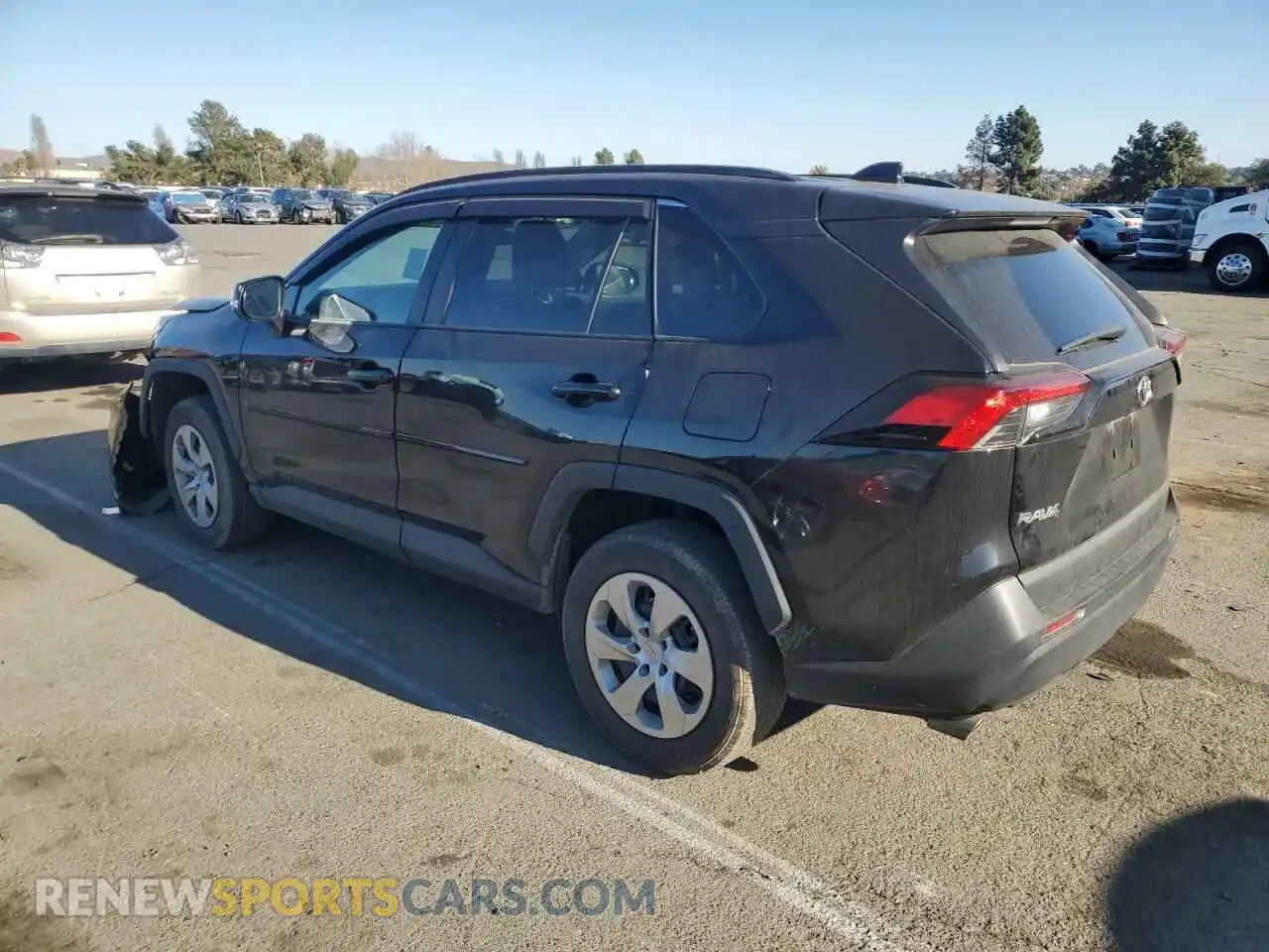2 Photograph of a damaged car 2T3K1RFV8MC166928 TOYOTA RAV4 2021