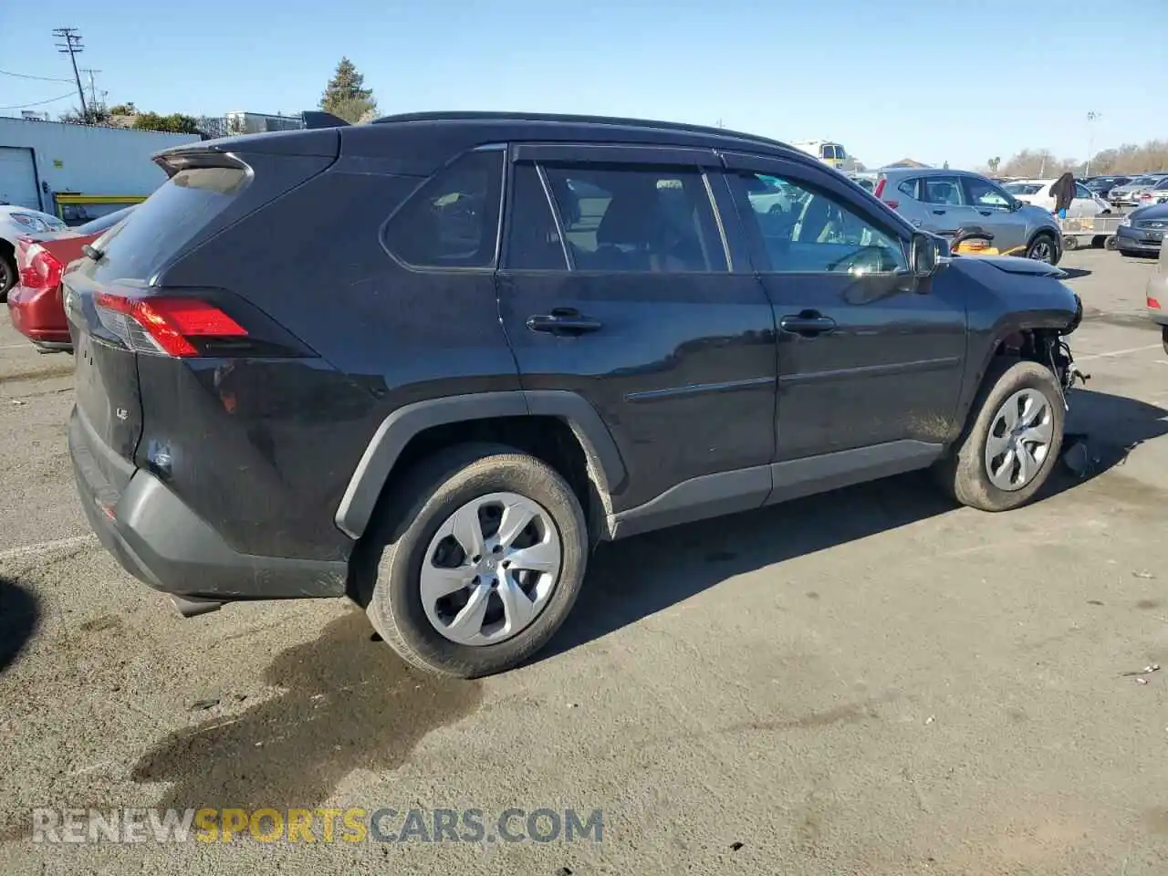 3 Photograph of a damaged car 2T3K1RFV8MC166928 TOYOTA RAV4 2021