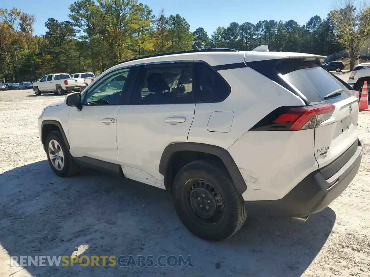 2 Photograph of a damaged car 2T3K1RFV8MW165261 TOYOTA RAV4 2021