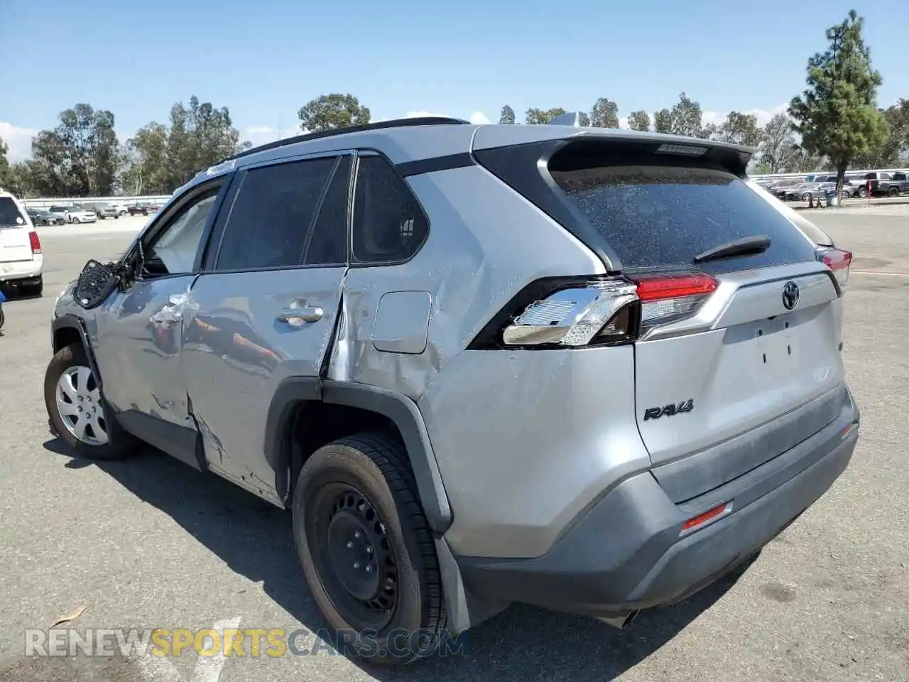 2 Photograph of a damaged car 2T3K1RFV9MC101005 TOYOTA RAV4 2021