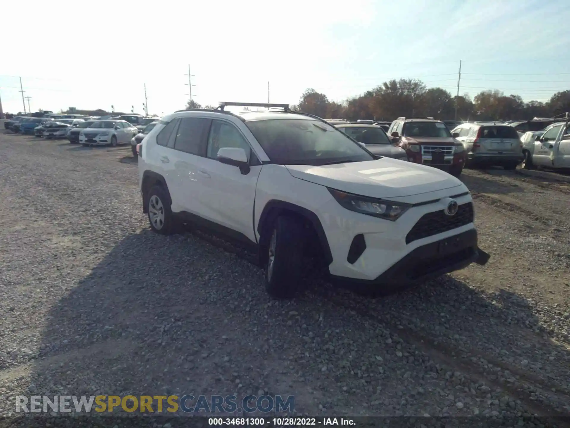 1 Photograph of a damaged car 2T3K1RFV9MW184420 TOYOTA RAV4 2021