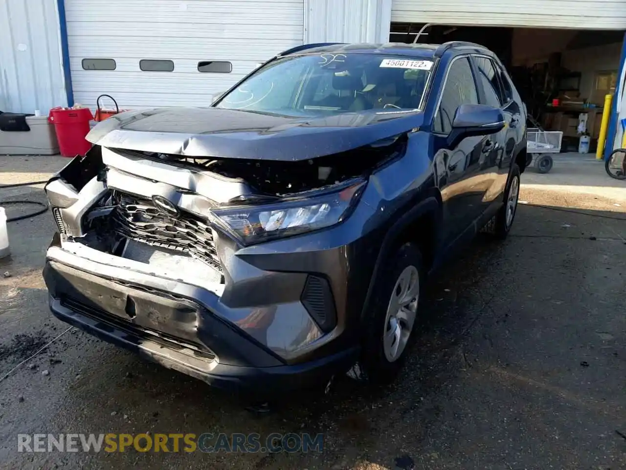 2 Photograph of a damaged car 2T3K1RFVXMC088006 TOYOTA RAV4 2021