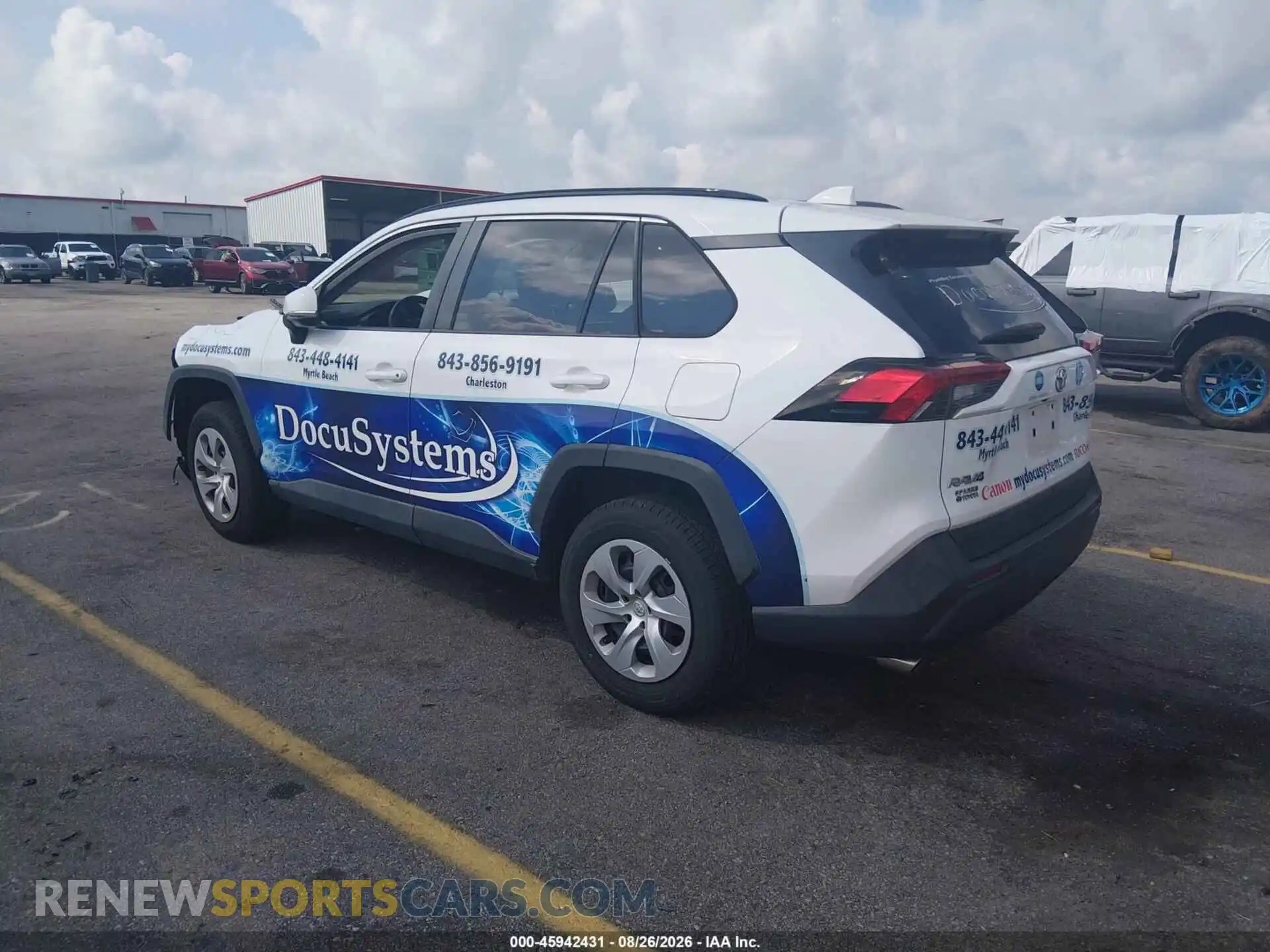 3 Фотография поврежденного автомобиля 2T3K1RFVXMC103216 TOYOTA RAV4 2021