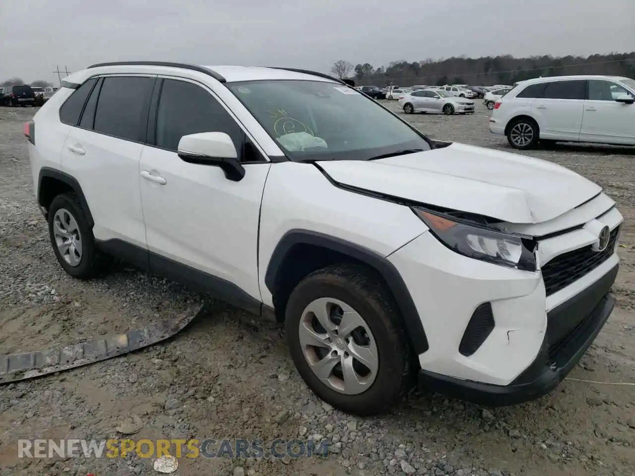 1 fotografías del automóvil dañado 2T3K1RFVXMC116483 TOYOTA RAV4 2021
