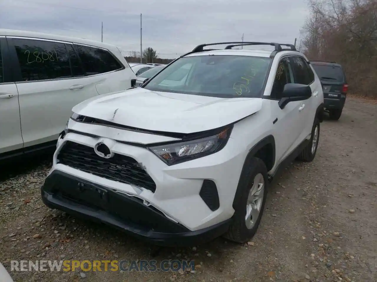 2 Photograph of a damaged car 2T3L6RFV0MW018163 TOYOTA RAV4 2021