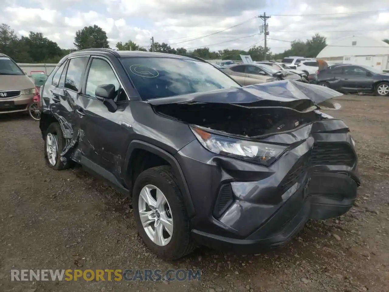1 Фотография поврежденного автомобиля 2T3L6RFV6MW012612 TOYOTA RAV4 2021