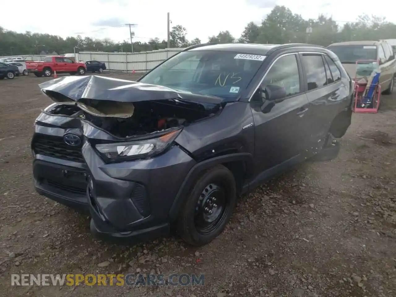 2 Фотография поврежденного автомобиля 2T3L6RFV6MW012612 TOYOTA RAV4 2021