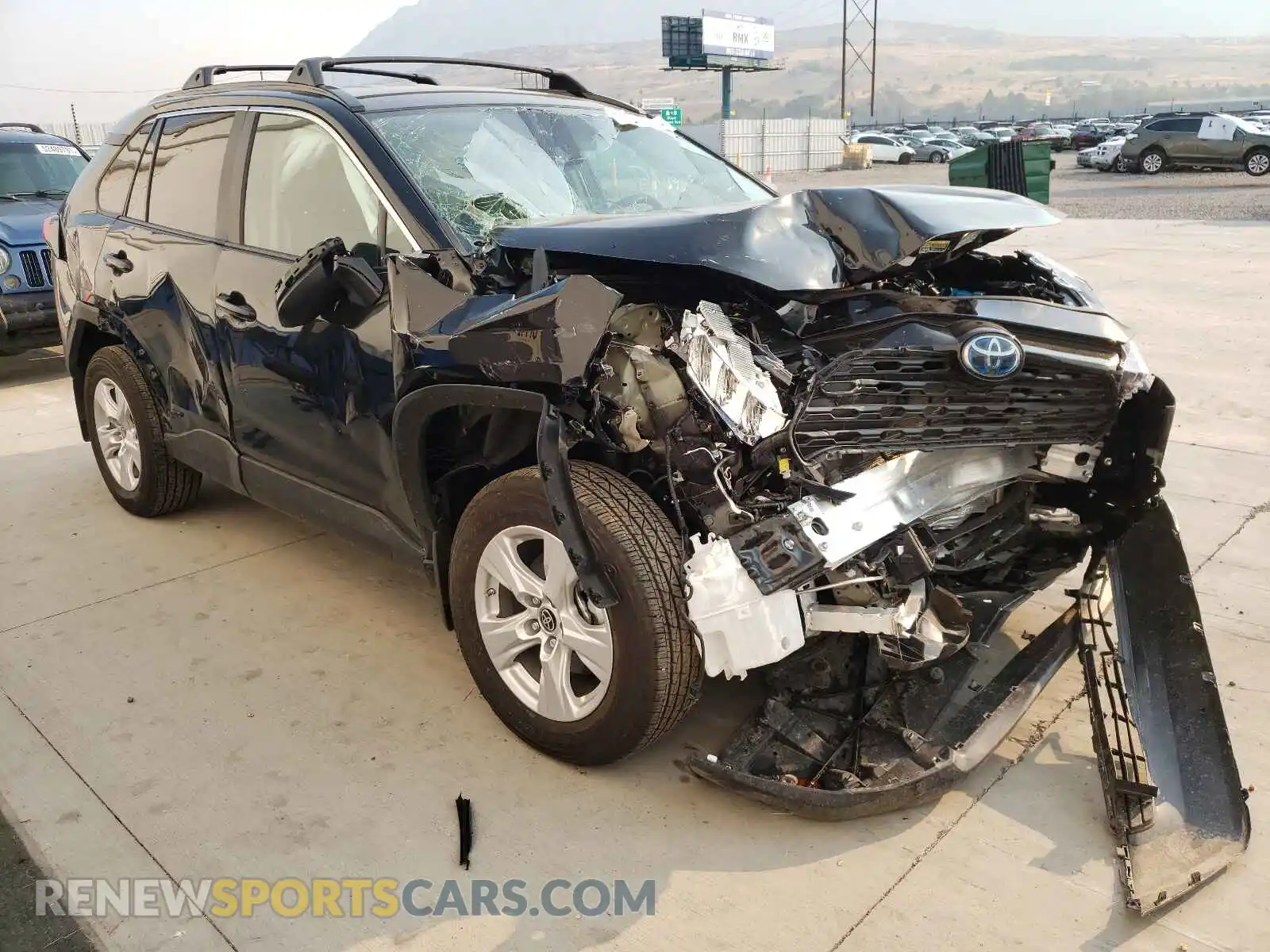 1 Фотография поврежденного автомобиля 2T3LWRFV8MW119659 TOYOTA RAV4 2021