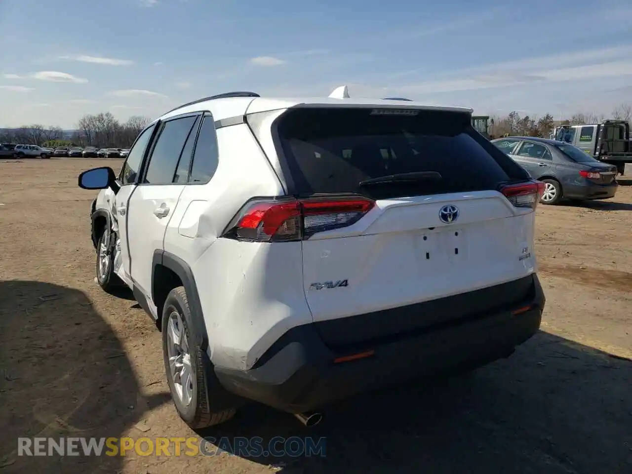 3 Photograph of a damaged car 2T3M6RFV7MW007584 TOYOTA RAV4 2021