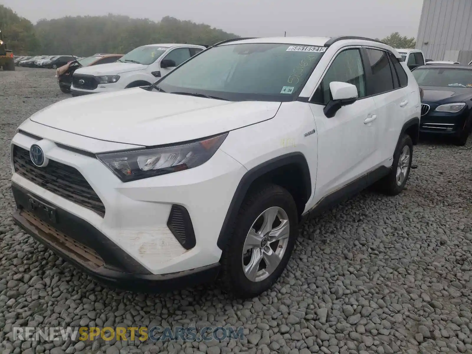 2 Photograph of a damaged car 2T3MWRFV6MW117266 TOYOTA RAV4 2021