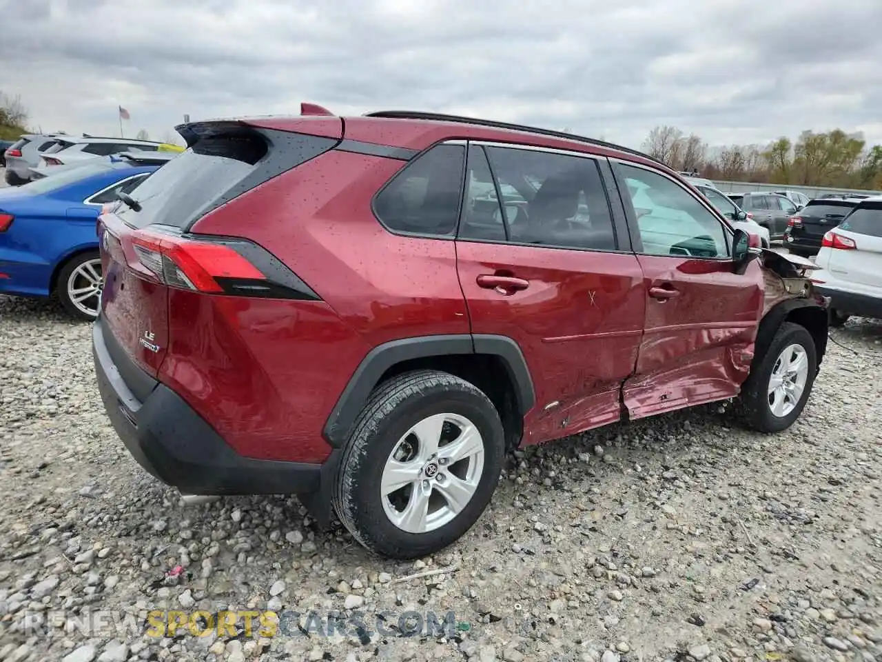 3 Photograph of a damaged car 2T3MWRFV8MW120489 TOYOTA RAV4 2021