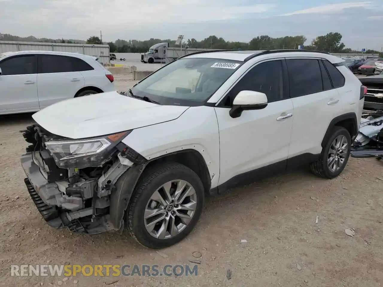 1 Photograph of a damaged car 2T3N1RFV2MW244518 TOYOTA RAV4 2021