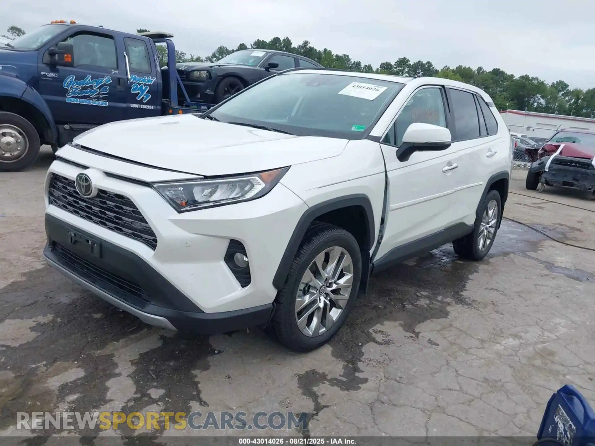 2 Photograph of a damaged car 2T3N1RFV4MW147126 TOYOTA RAV4 2021