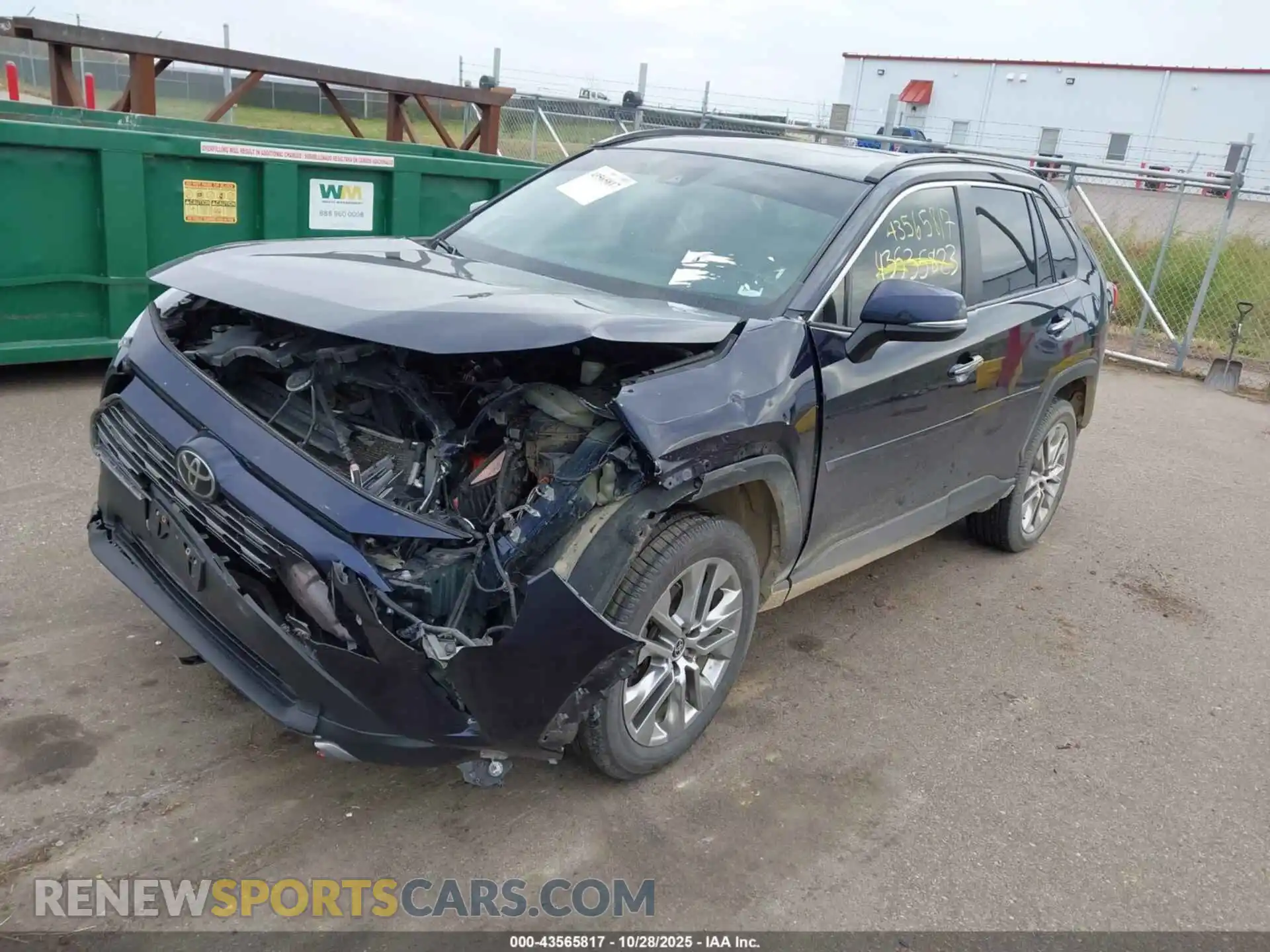 2 Photograph of a damaged car 2T3N1RFV4MW241734 TOYOTA RAV4 2021
