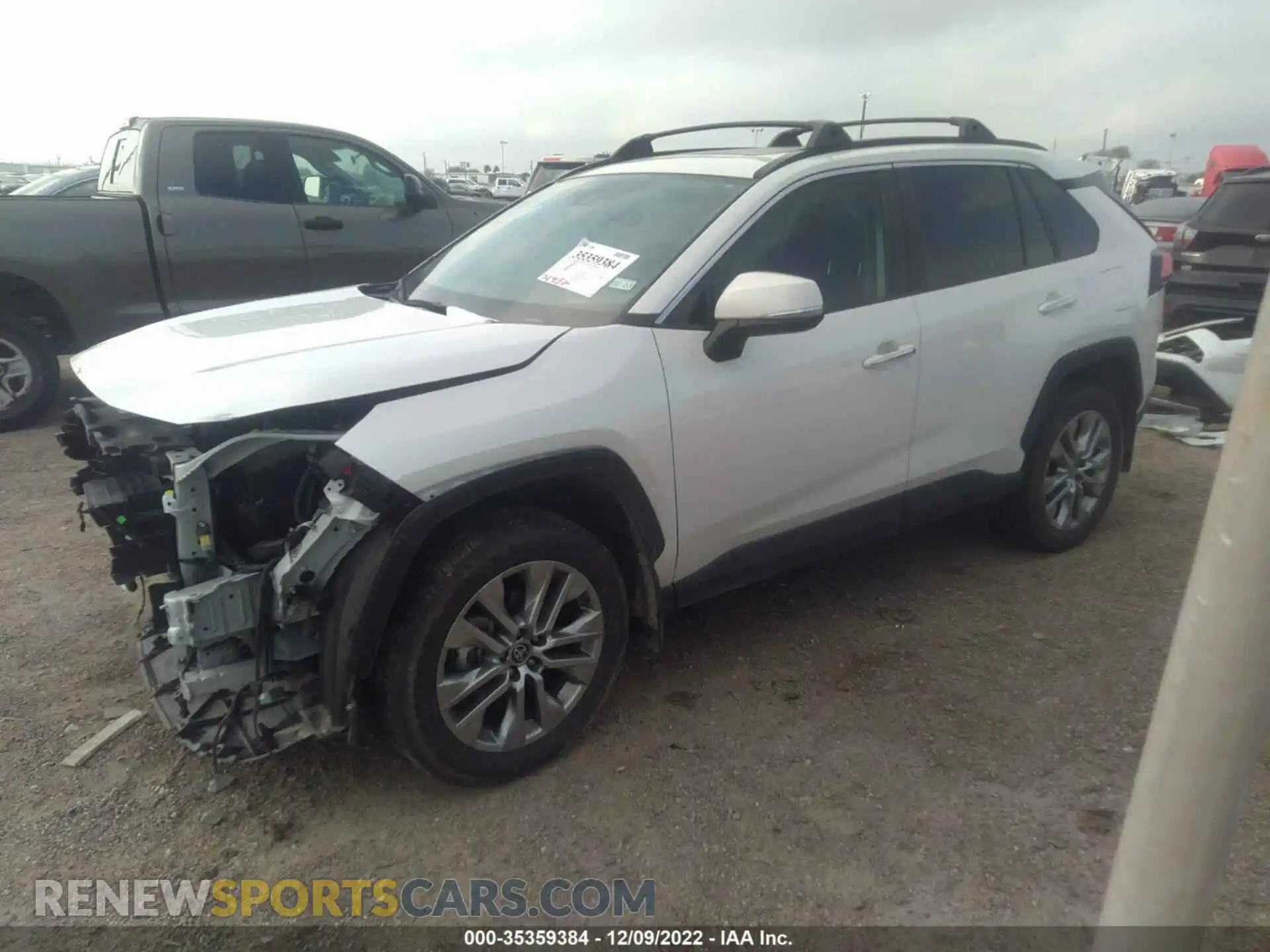 2 Photograph of a damaged car 2T3N1RFV5MW216146 TOYOTA RAV4 2021