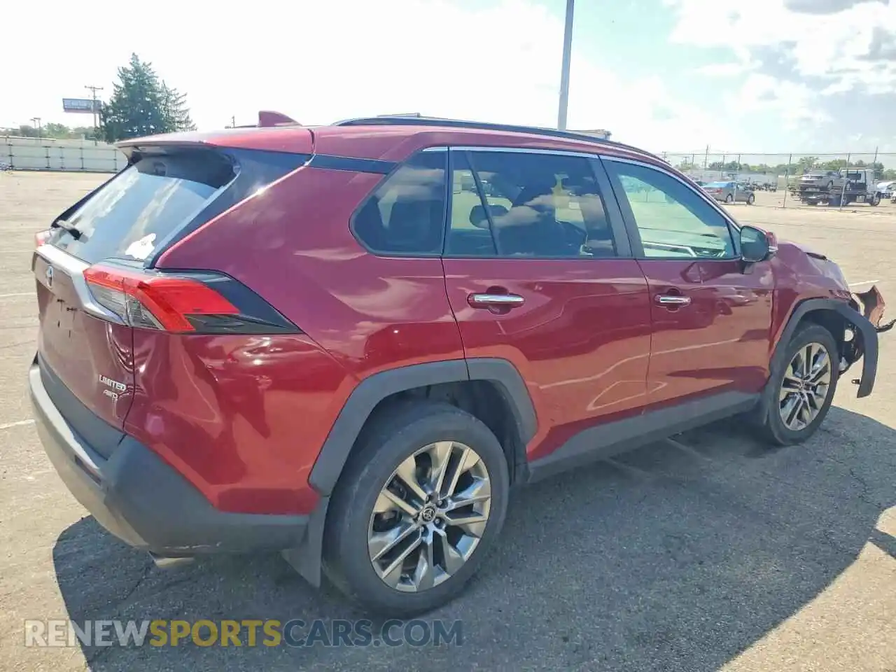 3 Фотография поврежденного автомобиля 2T3N1RFV7MW234096 TOYOTA RAV4 2021