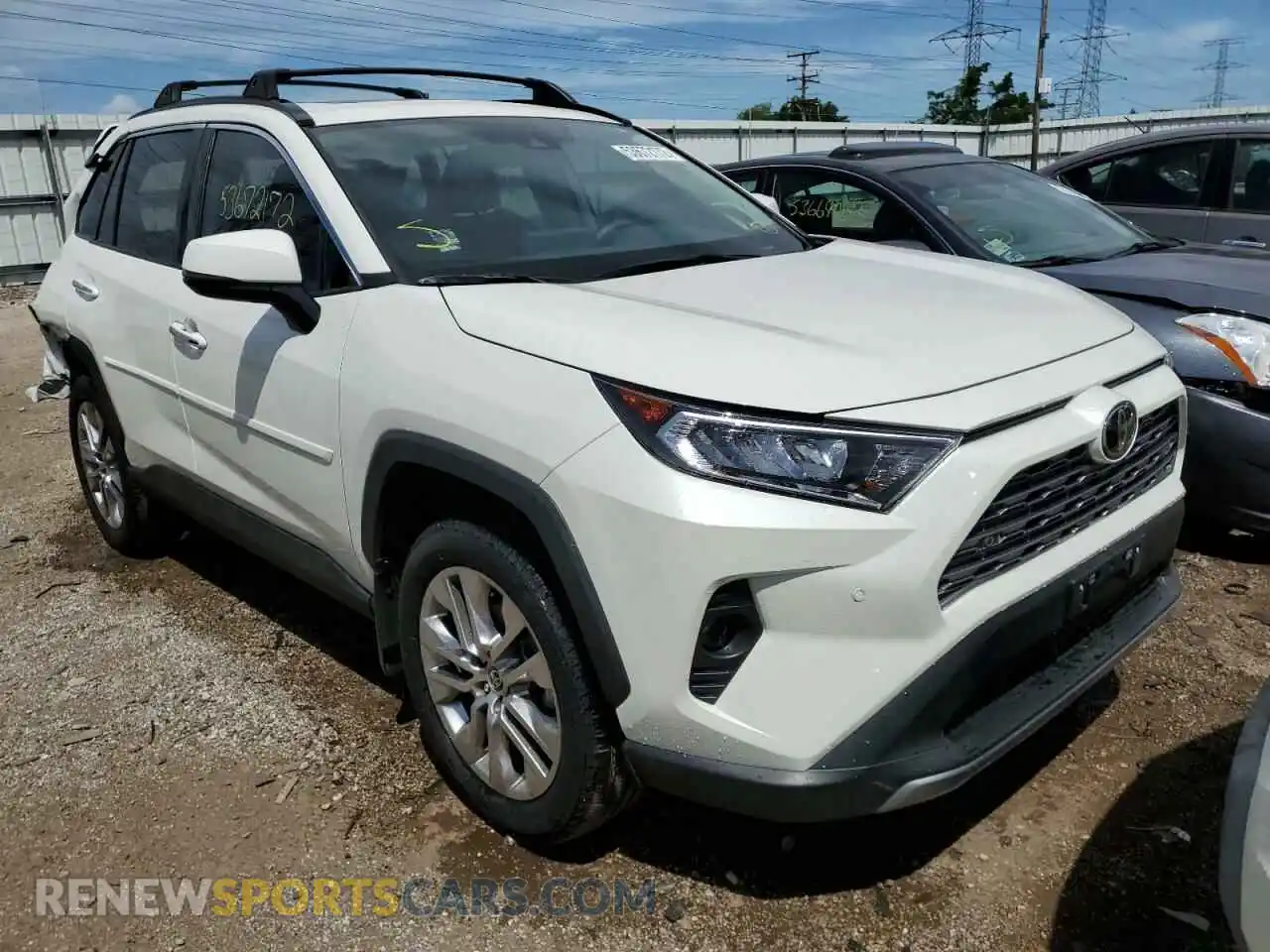 1 Photograph of a damaged car 2T3N1RFV9MW222662 TOYOTA RAV4 2021
