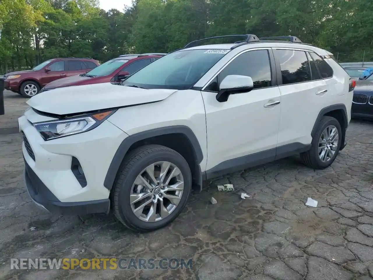 1 Photograph of a damaged car 2T3N1RFVXMW160351 TOYOTA RAV4 2021
