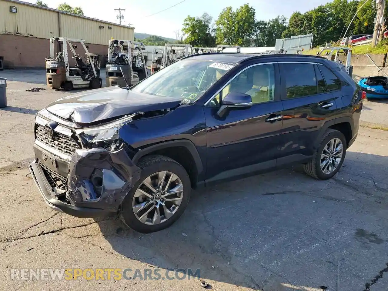 1 Photograph of a damaged car 2T3N1RFVXMW214022 TOYOTA RAV4 2021