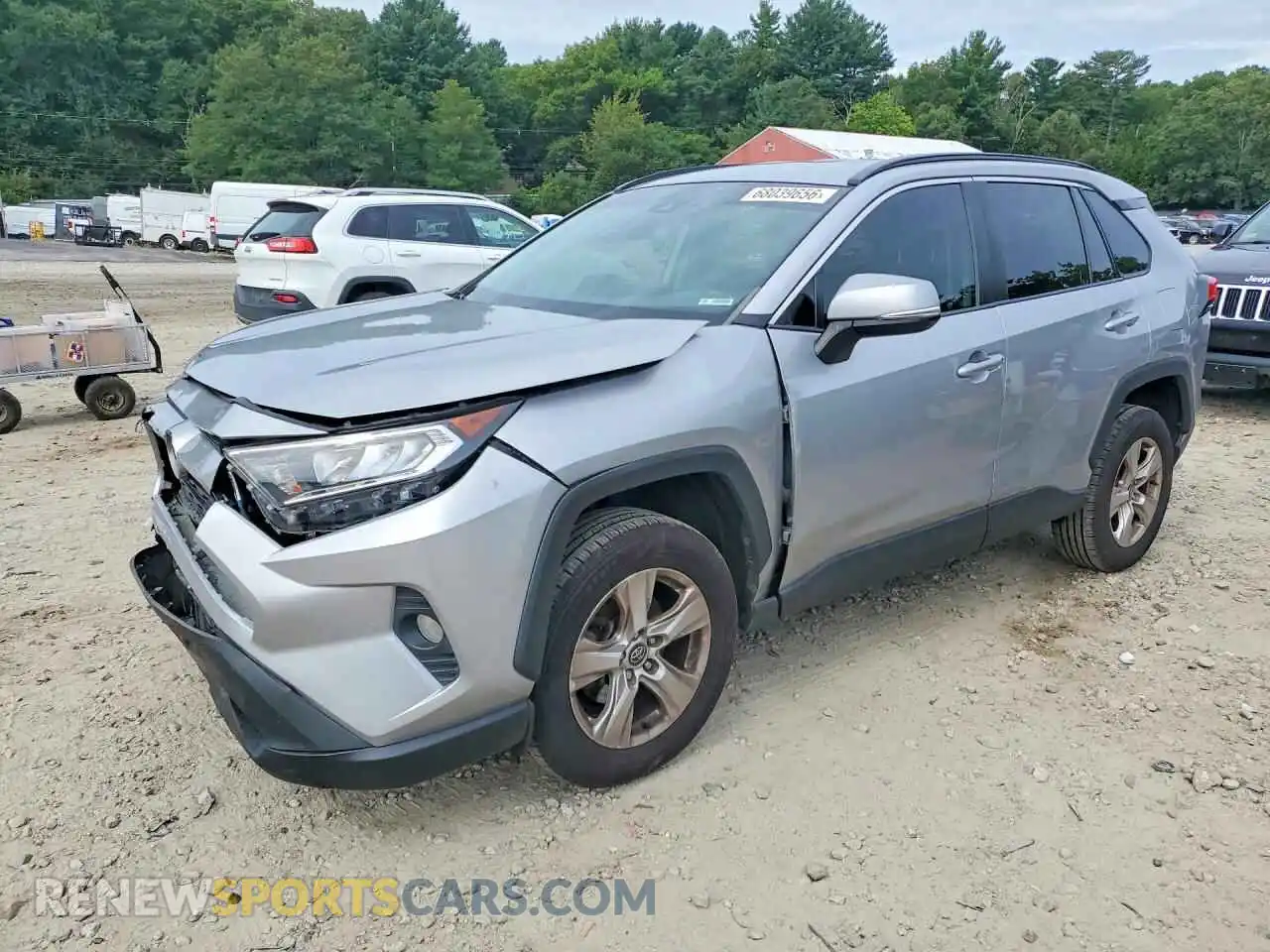1 Photograph of a damaged car 2T3P1RFV0MC141138 TOYOTA RAV4 2021