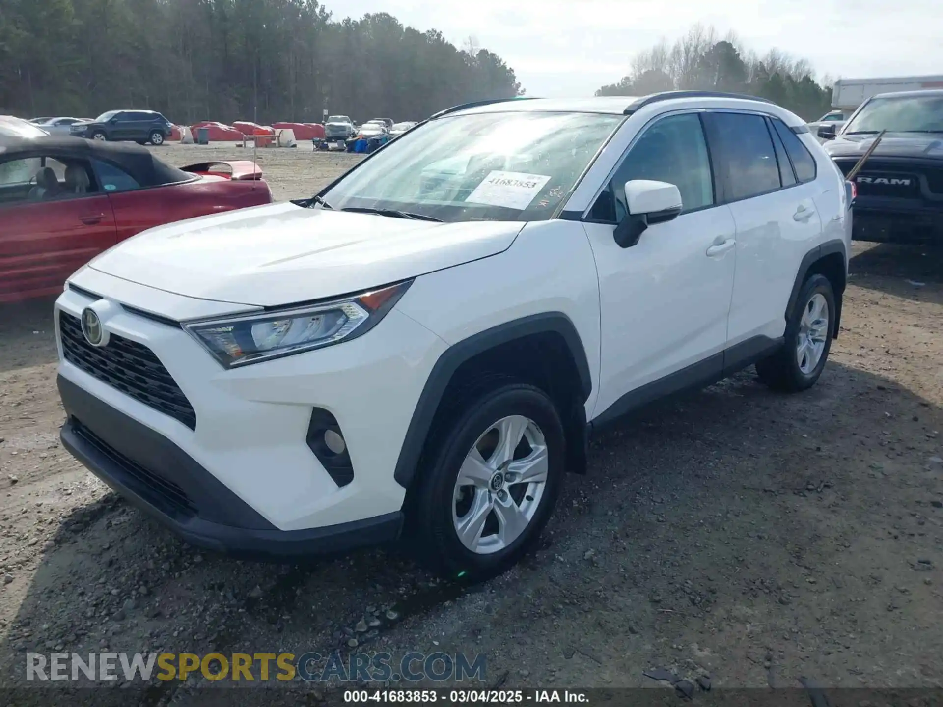 2 Photograph of a damaged car 2T3P1RFV0MC153905 TOYOTA RAV4 2021
