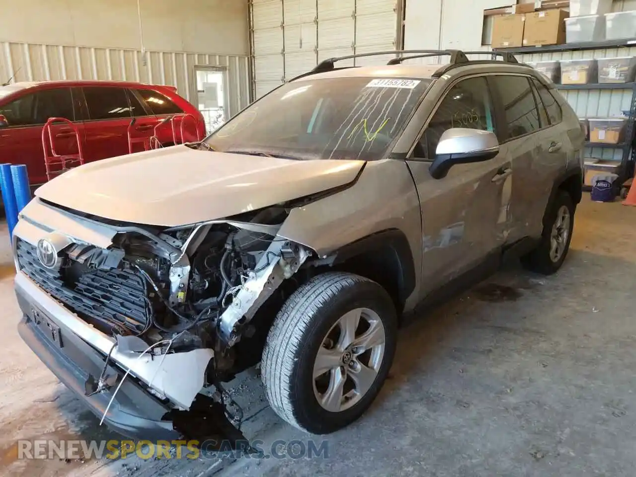 2 Фотография поврежденного автомобиля 2T3P1RFV0MC178500 TOYOTA RAV4 2021