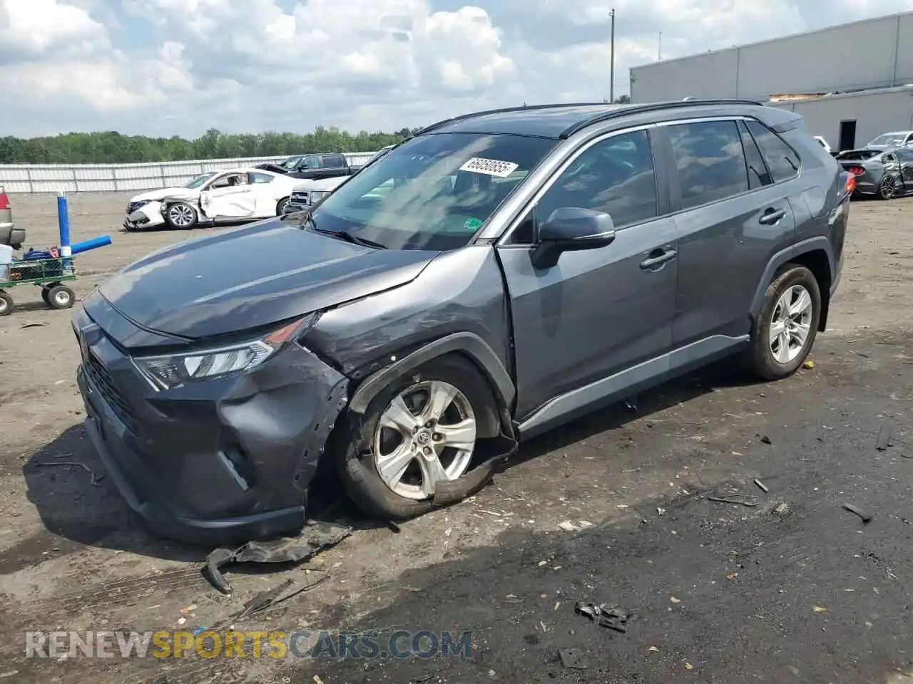 1 Photograph of a damaged car 2T3P1RFV0MC179985 TOYOTA RAV4 2021