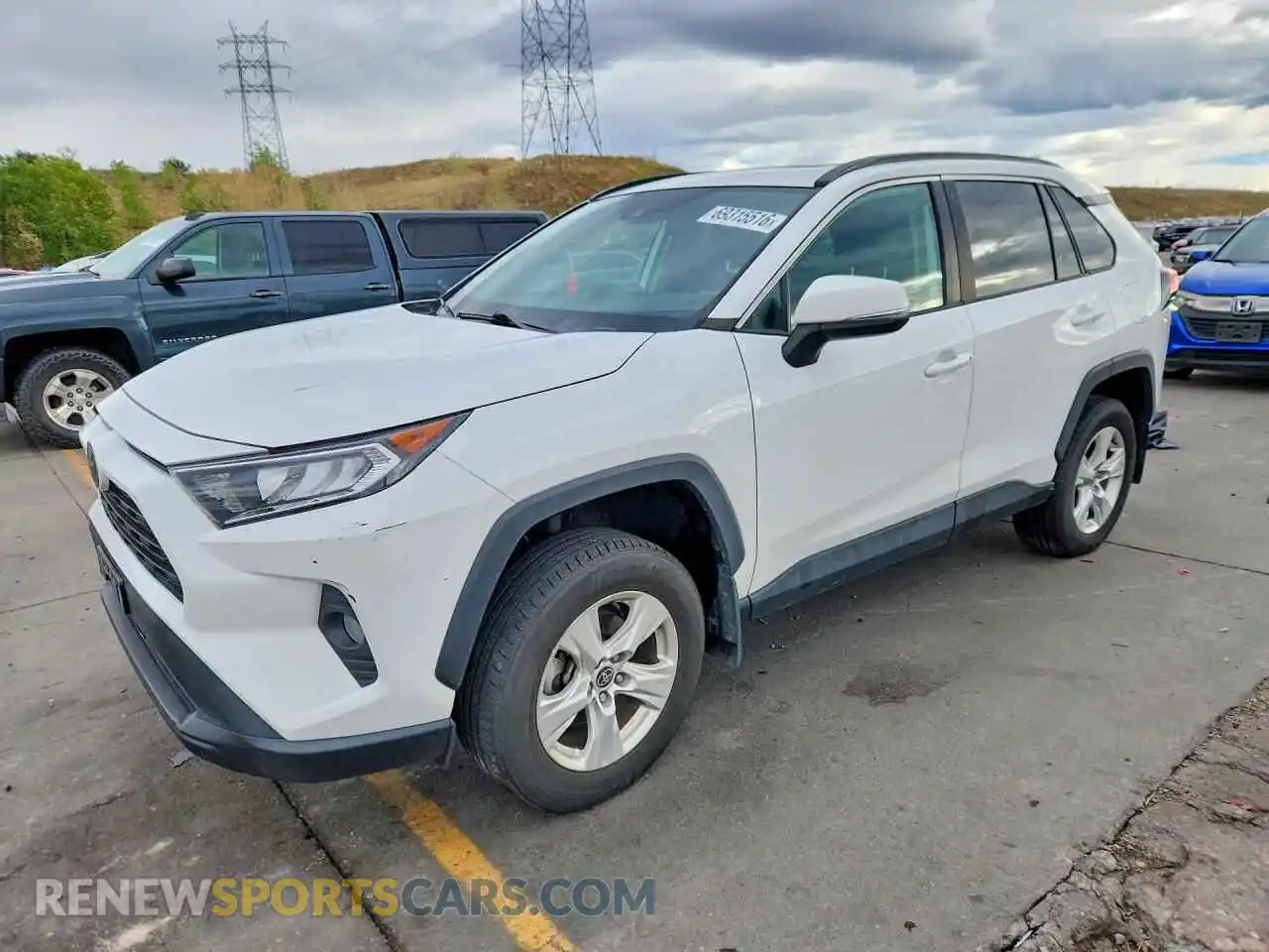1 fotografías del automóvil dañado 2T3P1RFV0MC186015 TOYOTA RAV4 2021