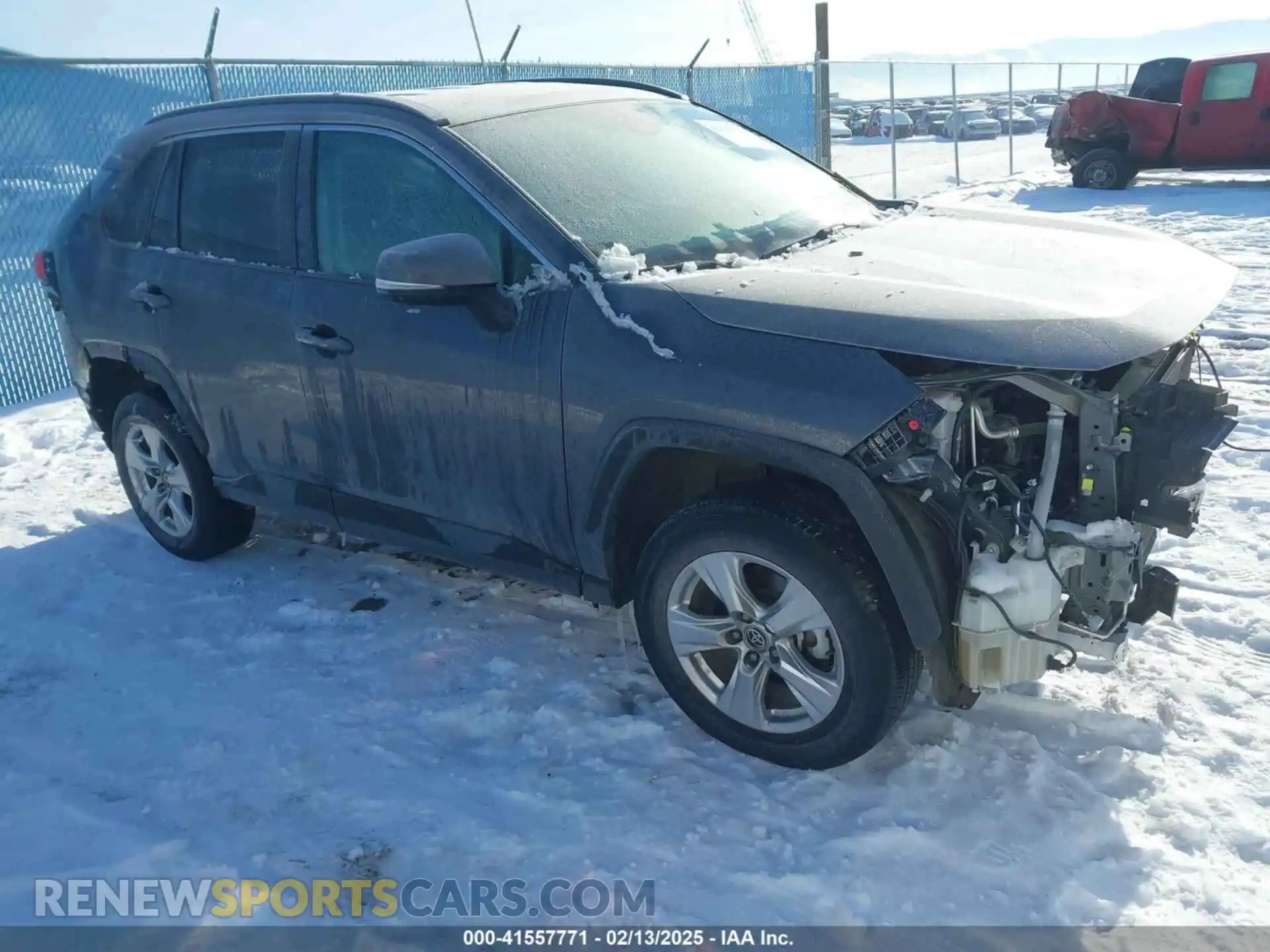 1 Photograph of a damaged car 2T3P1RFV0MC244186 TOYOTA RAV4 2021