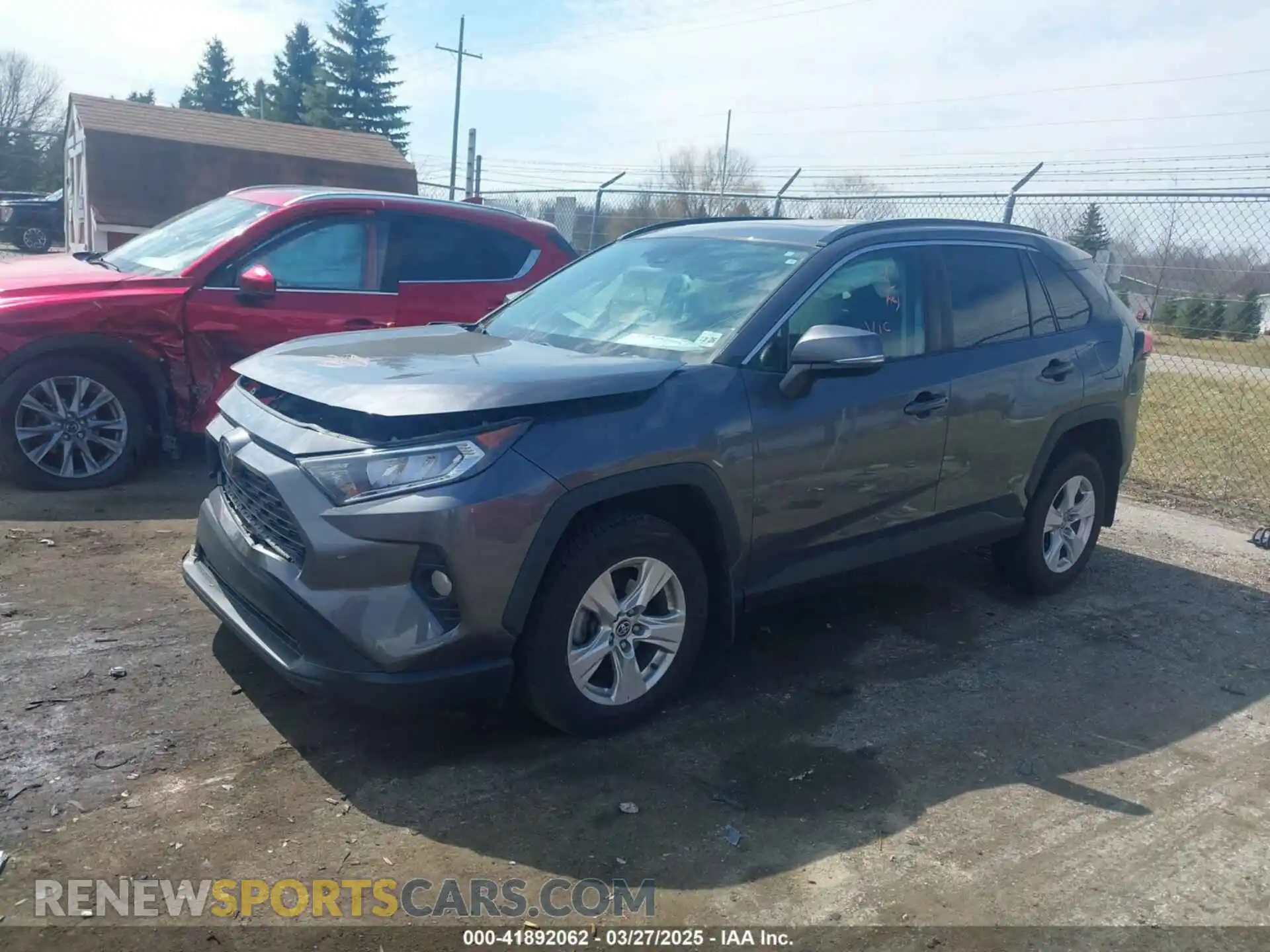 2 Photograph of a damaged car 2T3P1RFV0MC247783 TOYOTA RAV4 2021