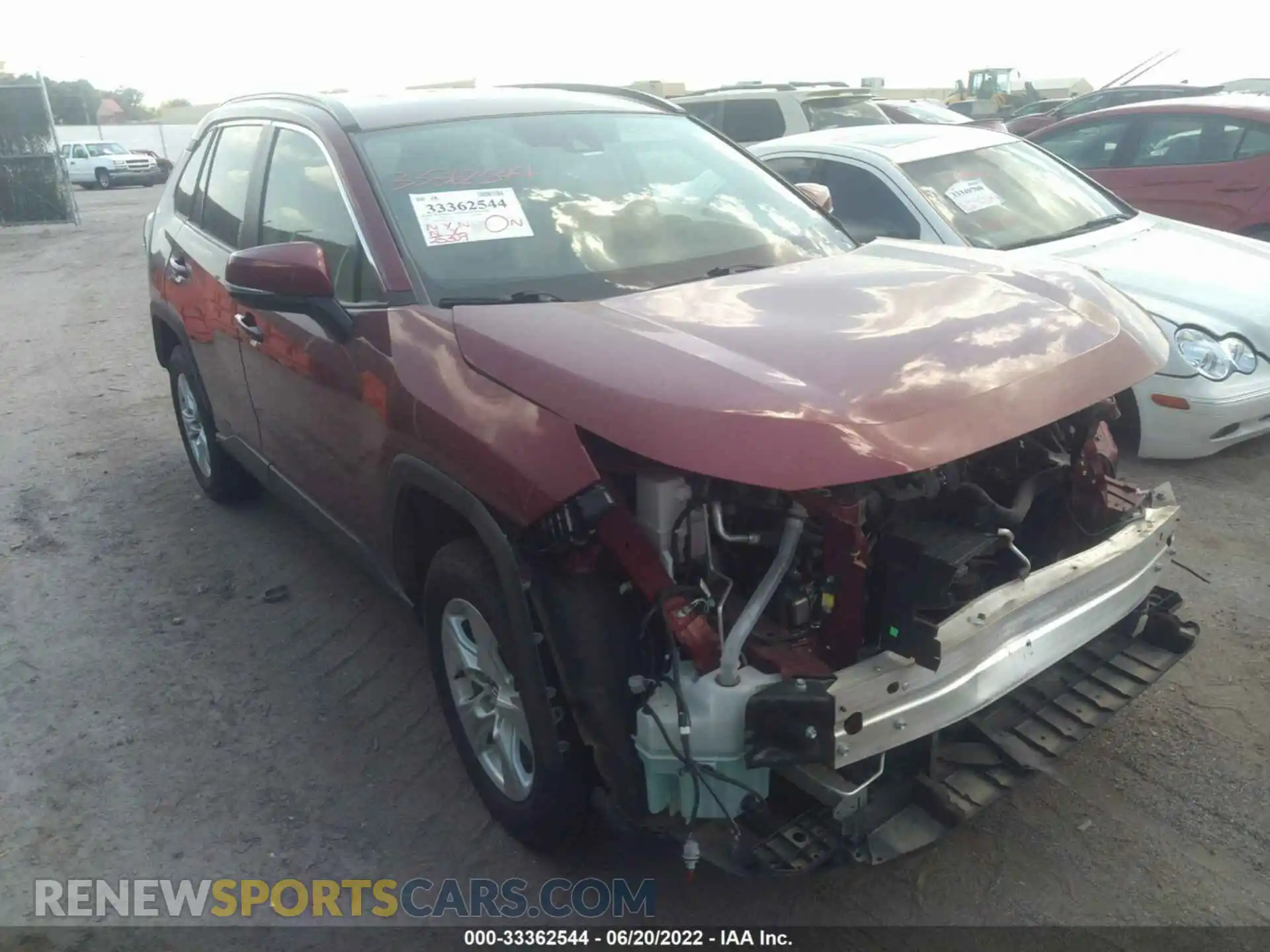 1 fotografías del automóvil dañado 2T3P1RFV0MW148525 TOYOTA RAV4 2021