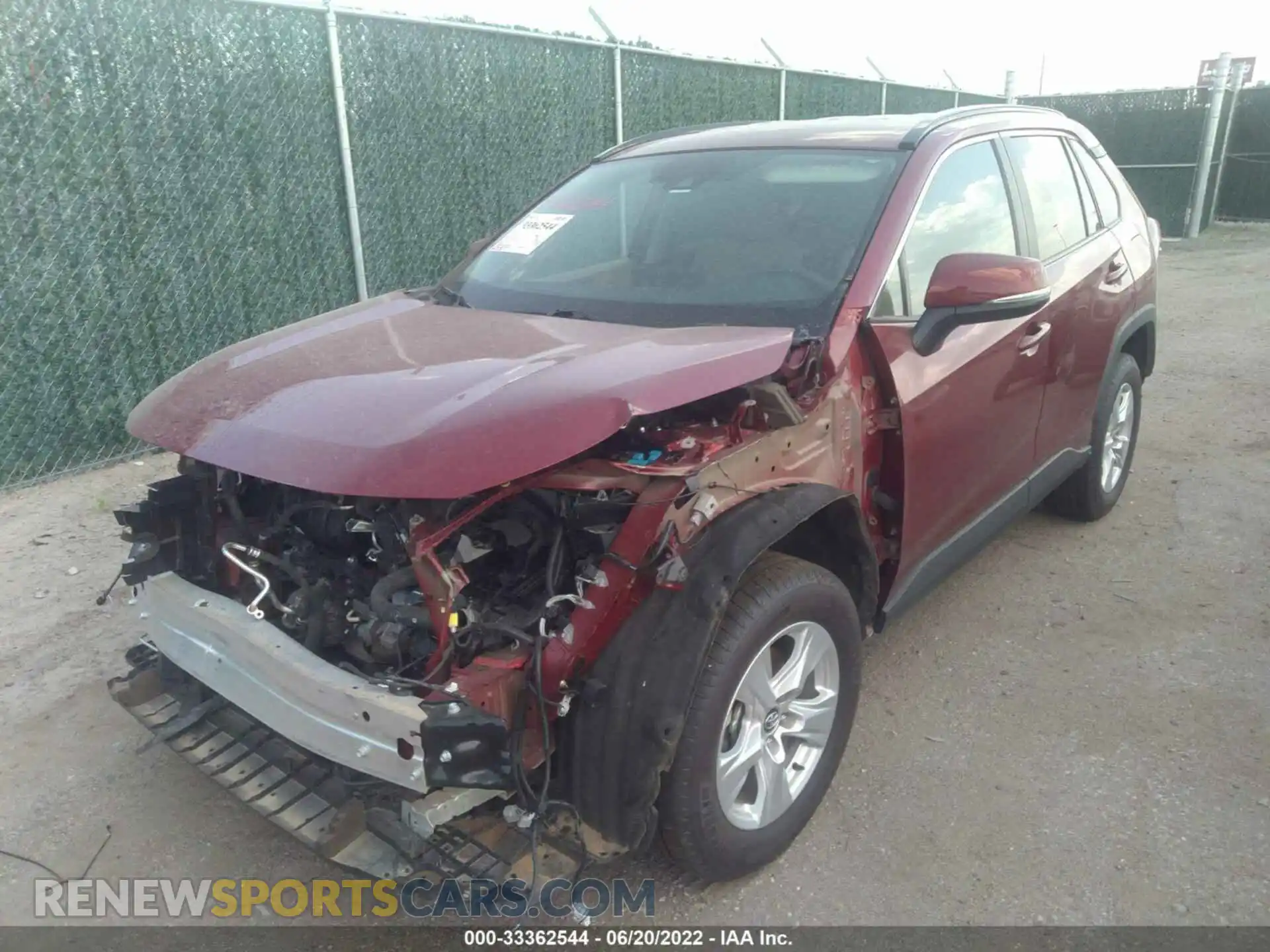 2 fotografías del automóvil dañado 2T3P1RFV0MW148525 TOYOTA RAV4 2021