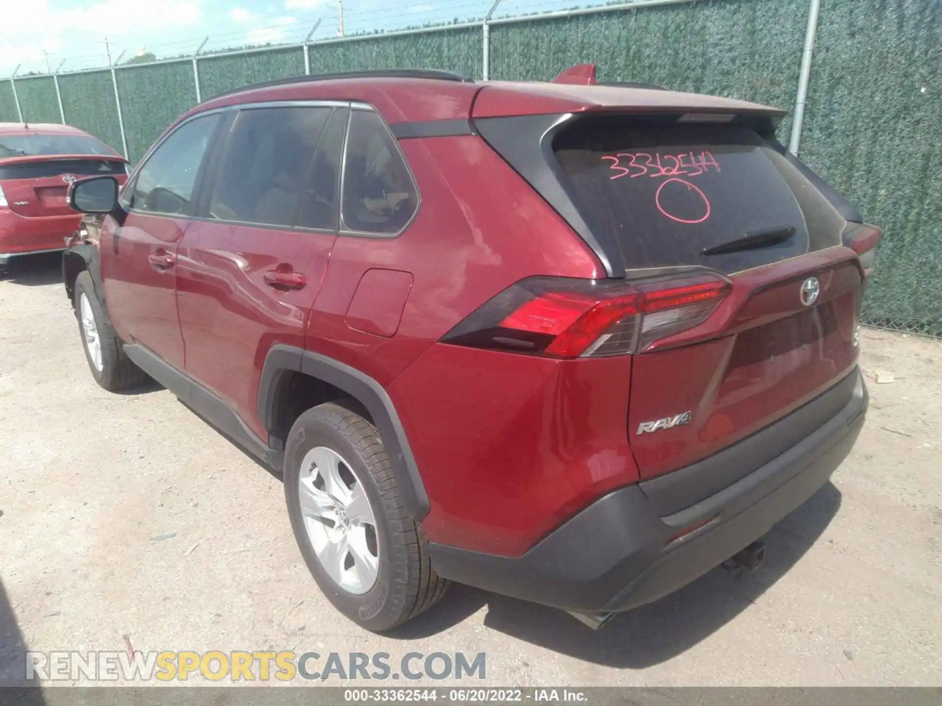 3 fotografías del automóvil dañado 2T3P1RFV0MW148525 TOYOTA RAV4 2021