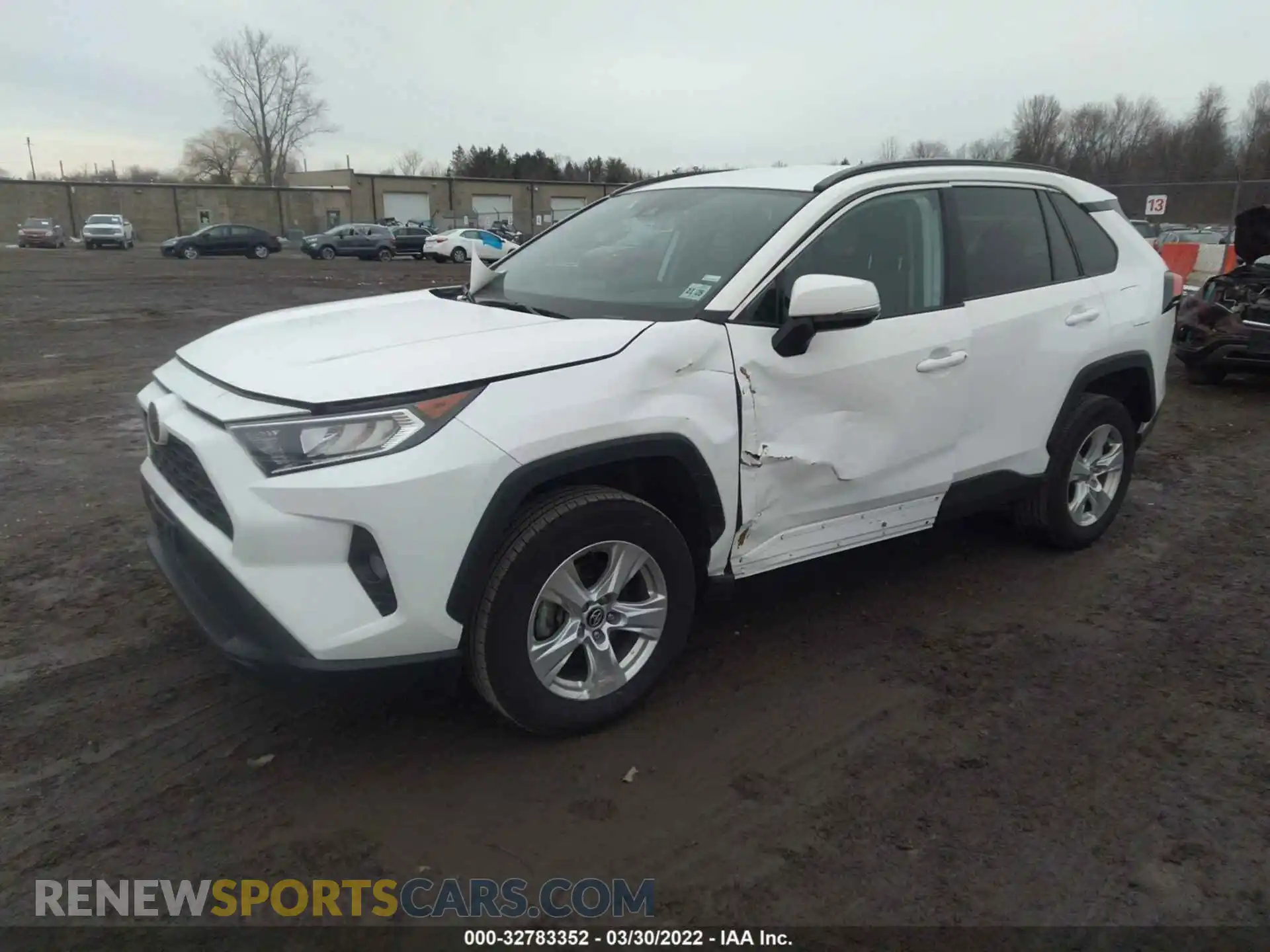 2 Photograph of a damaged car 2T3P1RFV0MW150078 TOYOTA RAV4 2021