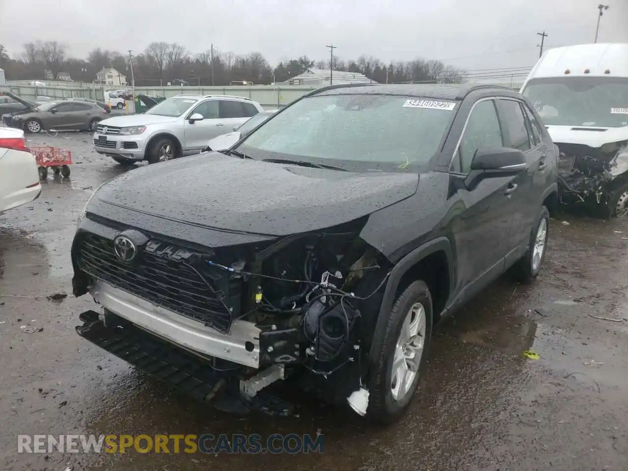 2 Photograph of a damaged car 2T3P1RFV0MW165504 TOYOTA RAV4 2021