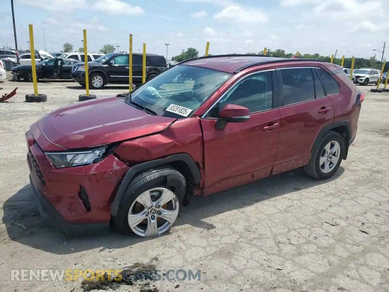 1 Фотография поврежденного автомобиля 2T3P1RFV0MW180584 TOYOTA RAV4 2021